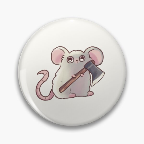 Item preview, Cute Axe mouse illustration  designed and sold by Artofmayara.