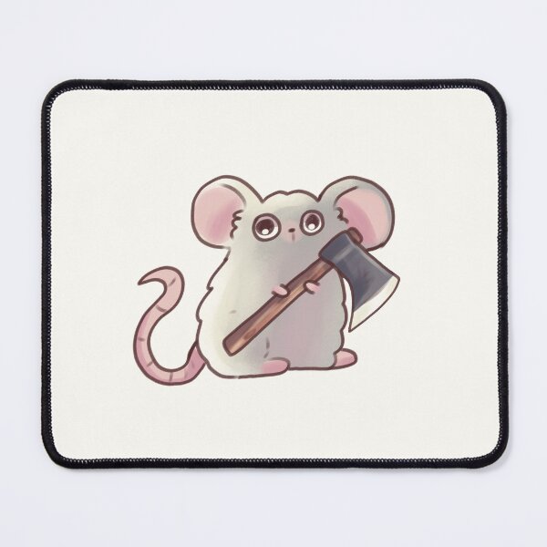 Item preview, Cute Axe mouse illustration  designed and sold by Artofmayara.