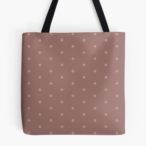 Item preview, Geometric Warm Neutrals Tuscany Polka Dots On Burlwood designed and sold by Triplicate Limited.