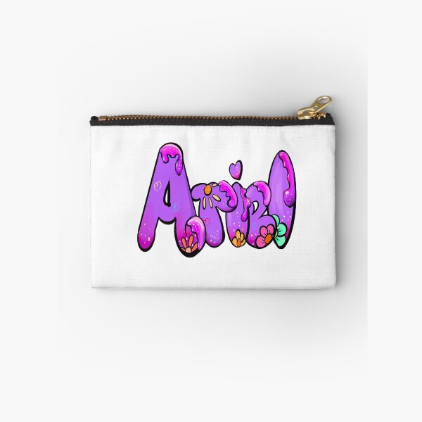 Item preview, Ariel popular girls name woman women’s first name in purple drip calligraphy Ariel designed and sold by Artonmytee.