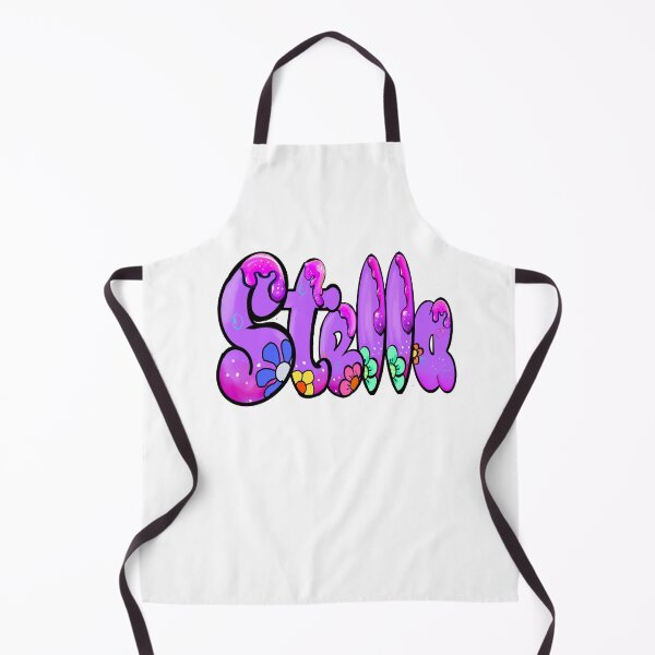 Item preview, Stella popular girls name woman women’s first name in purple drip calligraphy Stella designed and sold by Artonmytee.