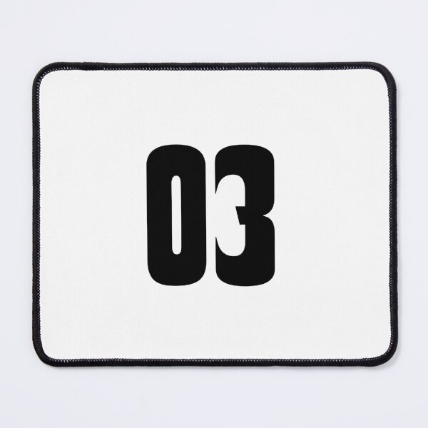 Item preview, 03, three, black, corleone designed and sold by Numbers-Art.