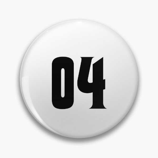 Item preview, 04, four, black, corleone designed and sold by Numbers-Art.
