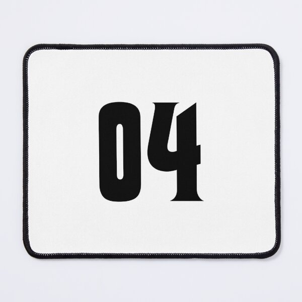 Item preview, 04, four, black, corleone designed and sold by Numbers-Art.