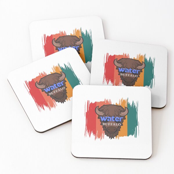Item preview, Buffalo and Water Buffalo: Wildlife Art Collection designed and sold by LunaLoop.