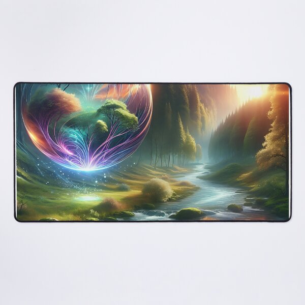 Item preview, a stream in the forest designed and sold by HerbertFlenner.