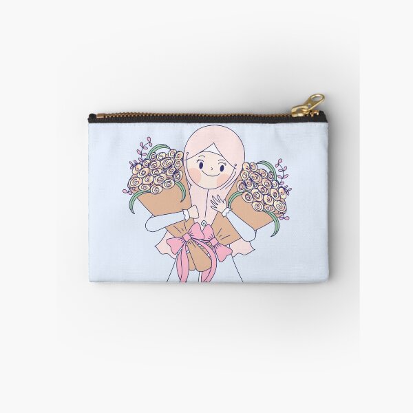 Item preview, hijab girl with flower designed and sold by shinoportogis.