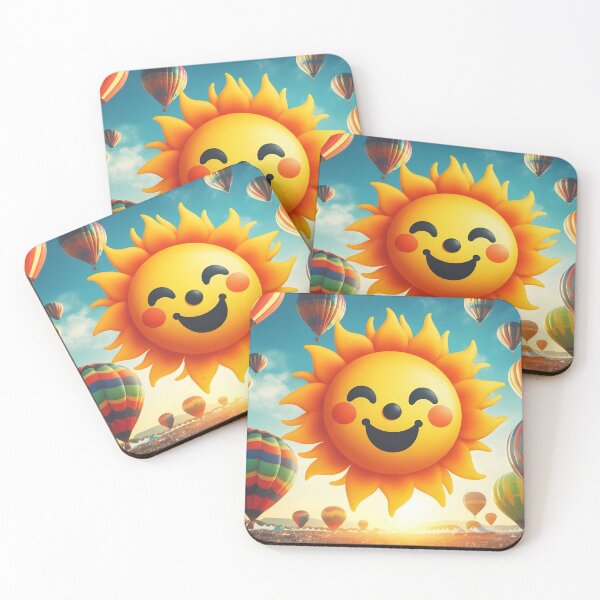 Item preview, Smiling Sun Balloon at Hot Air Balloon Festival designed and sold by Ronin1969.