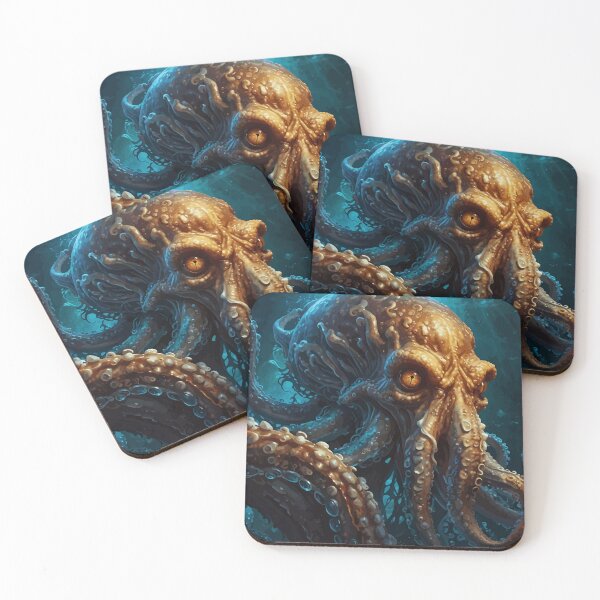 Item preview, The Monstrous Octopus designed and sold by Vector Scout Lab.