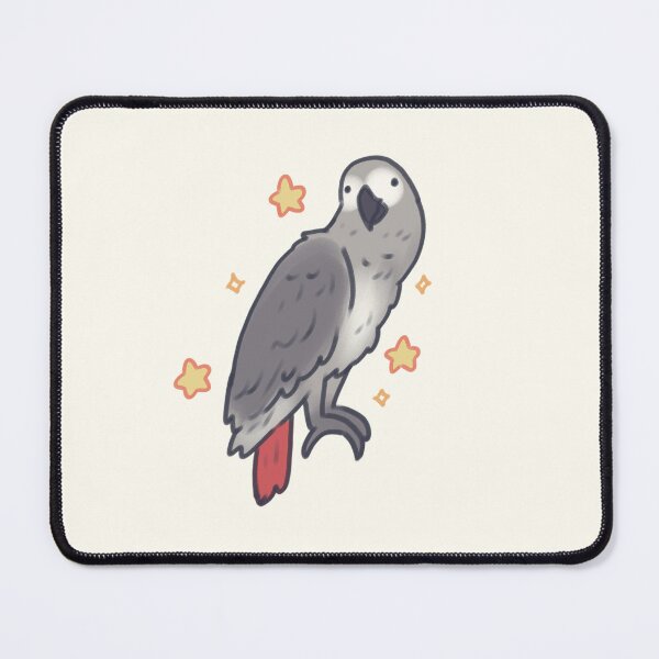 Item preview, Cute Gray african parrot  designed and sold by Artofmayara.