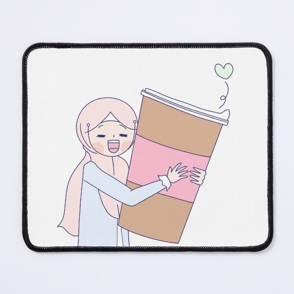 Item preview, hijab coffee lover designed and sold by shinoportogis.