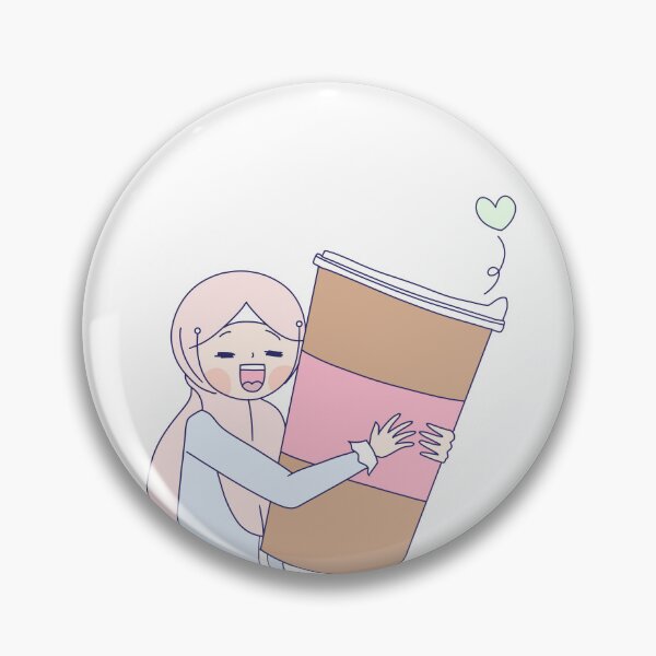Item preview, hijab coffee lover designed and sold by shinoportogis.