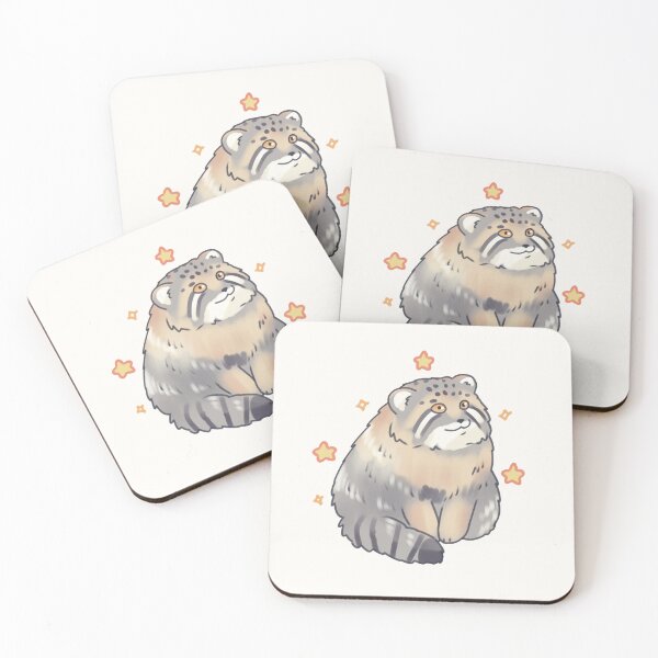 Item preview, Cute Pallas cat with stars  designed and sold by Artofmayara.