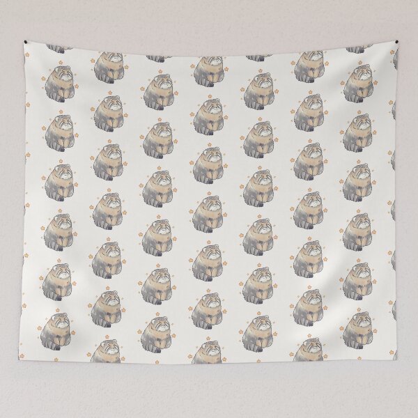 Item preview, Cute Pallas cat with stars  designed and sold by Artofmayara.