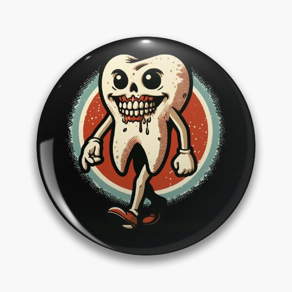 Item preview, Halloween Dental Hygiene Funny Zombie Tooth designed and sold by LuminOrb.