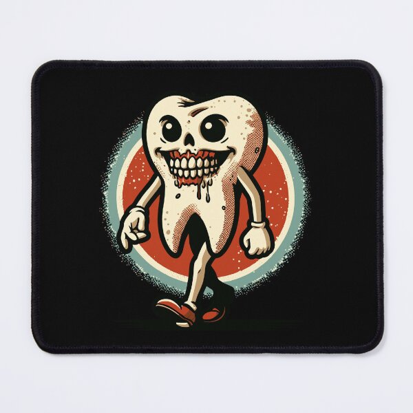 Item preview, Halloween Dental Hygiene Funny Zombie Tooth designed and sold by LuminOrb.