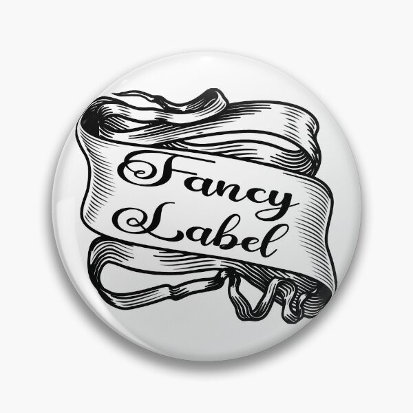 Item preview, Fancy Label ironic designer branded  designed and sold by Dinahspace.