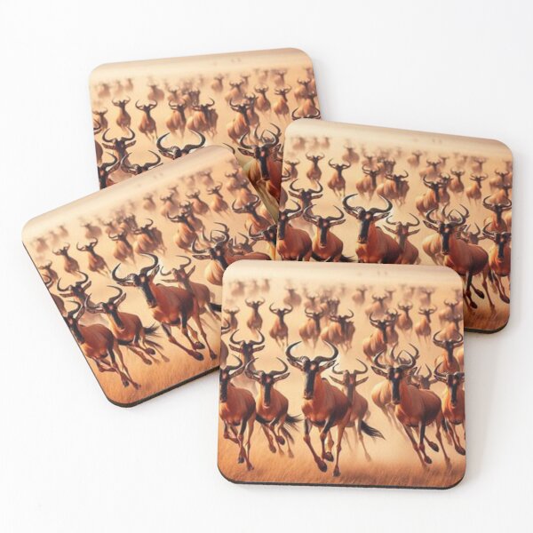 Item preview, Red Hartebeest on the run designed and sold by BonoloStore.