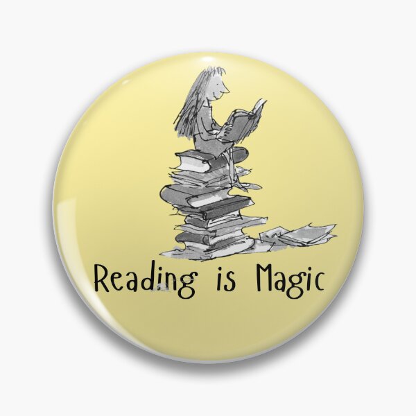 Item preview, Reading is Magic Matilda Book week 2024 sticker book week reading is magic Matilda  designed and sold by LaundrySalt.