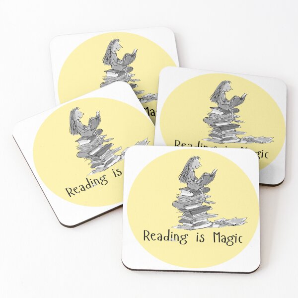 Item preview, Reading is Magic Matilda Book week 2024 sticker book week reading is magic Matilda  designed and sold by LaundrySalt.