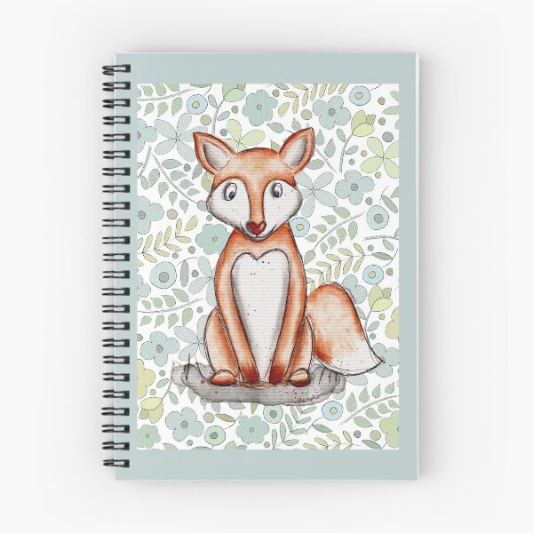 Item preview, Fox with abstract background, No. 2 designed and sold by kasperskonfetti.