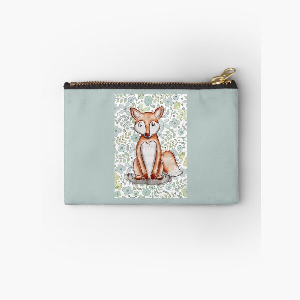 Item preview, Fox with abstract background, No. 2 designed and sold by kasperskonfetti.