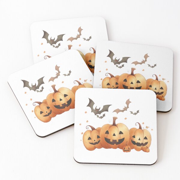 Item preview, Halloween Pumpkins and Bats designed and sold by Lemon-Monday.