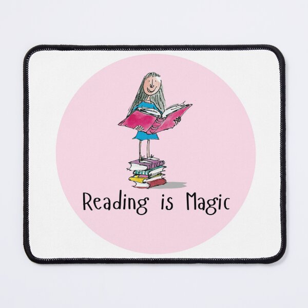 Item preview, Book week Reading is Magic sticker Matilda sticker Book week 2024 sticker book week reading is magic Matilda  designed and sold by LaundrySalt.