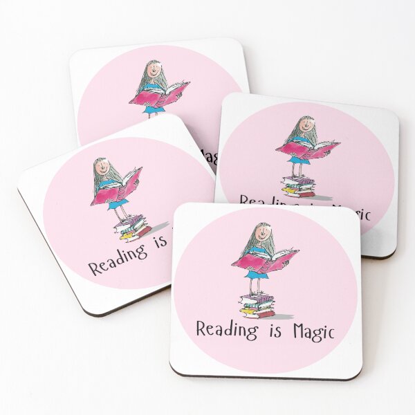 Item preview, Book week Reading is Magic sticker Matilda sticker Book week 2024 sticker book week reading is magic Matilda  designed and sold by LaundrySalt.