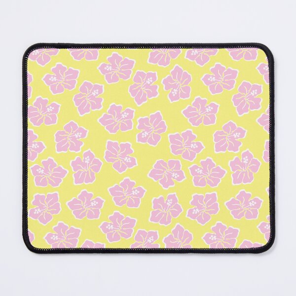 Item preview, y2k yellow and pink hibiscus tropical aloha Hawaii coconut girl aesthetic iPhone case designed and sold by blomastudios.