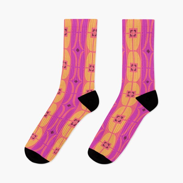 Item preview, Japanese Stripes, Pink and yellow Version, option one designed and sold by Alex  Blud.