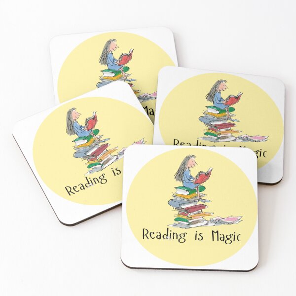 Item preview, Teacher gift Book week Reading is Magic sticker Matilda sticker Book week 2024 sticker book week reading is magic Matilda  designed and sold by LaundrySalt.