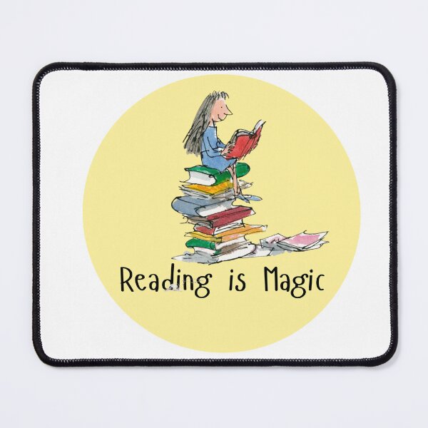 Item preview, Teacher gift Book week Reading is Magic sticker Matilda sticker Book week 2024 sticker book week reading is magic Matilda designed and sold by LaundrySalt.