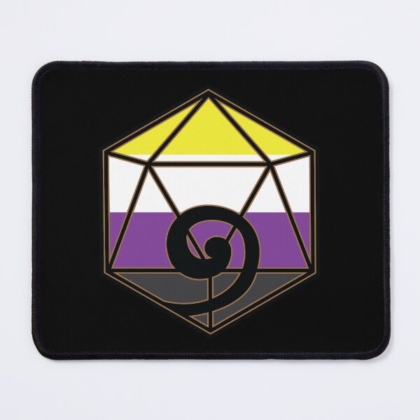 Item preview, Non Binary D20 designed and sold by Aldyr.