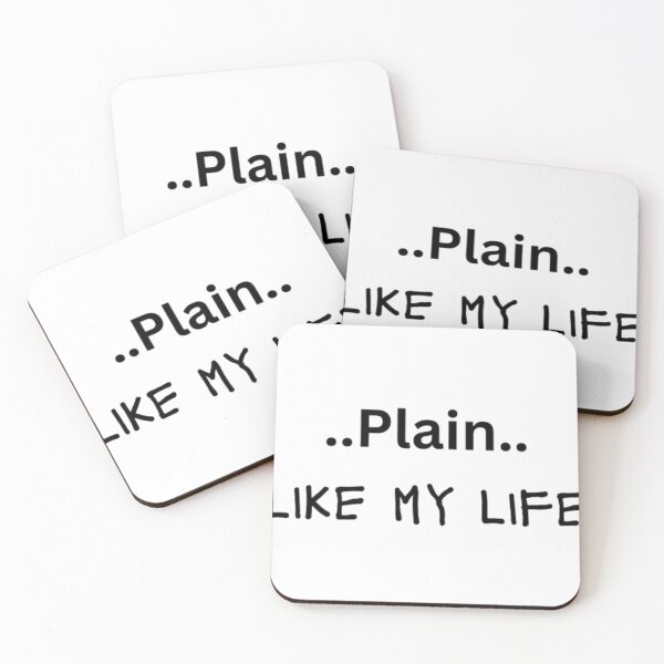 Item preview, Plain Like My Life  designed and sold by Egyptics.
