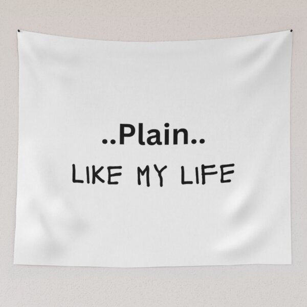 Item preview, Plain Like My Life  designed and sold by Egyptics.