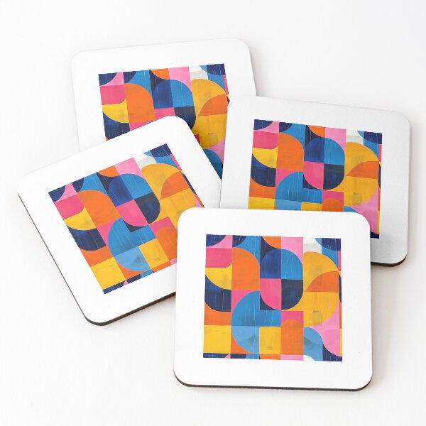 Item preview, Happy colour retro pattern designed and sold by Marion Hill.