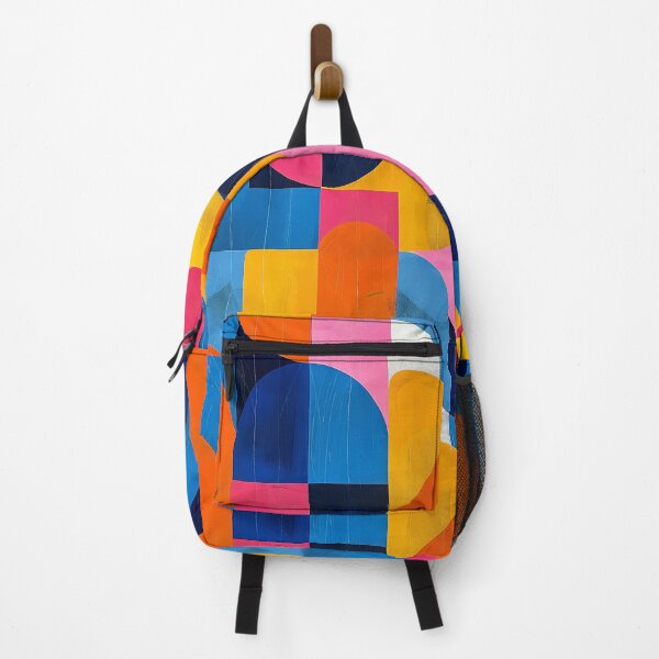 Item preview, Happy colour retro pattern designed and sold by Marion Hill.