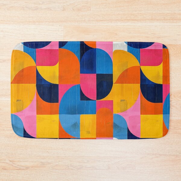 Item preview, Happy colour retro pattern designed and sold by Marion Hill.