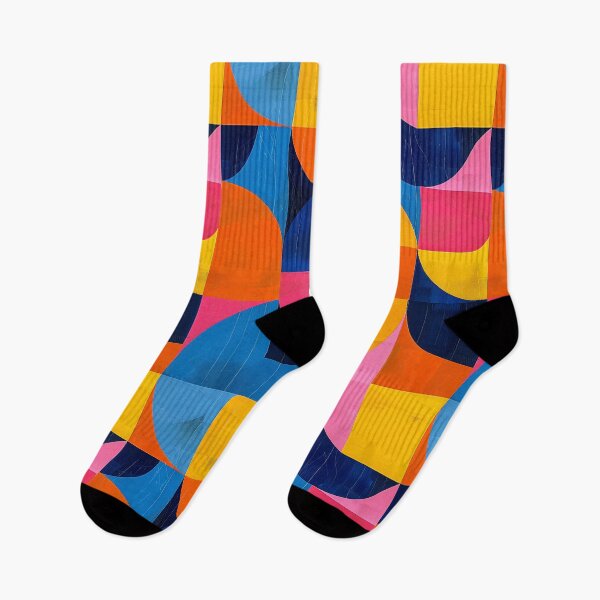 Item preview, Happy colour retro pattern designed and sold by Marion Hill.