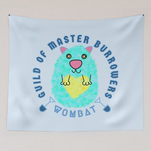 Item preview, Wombat Master Burrower designed and sold by chowlet.