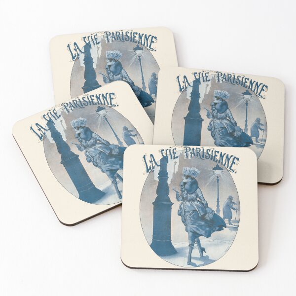 Item preview, La Vie Parisienne - Paris la nuit, Illustration by Chéri Hérouard - Art Deco designed and sold by elektronen.