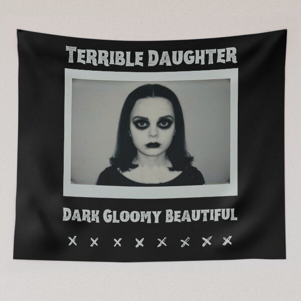Item preview, "Terrible Daughter: Dark Gloomy Beautiful" designed and sold by ruthoarabia.