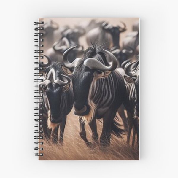 Item preview, Blue Wildebeest Migration designed and sold by BonoloStore.