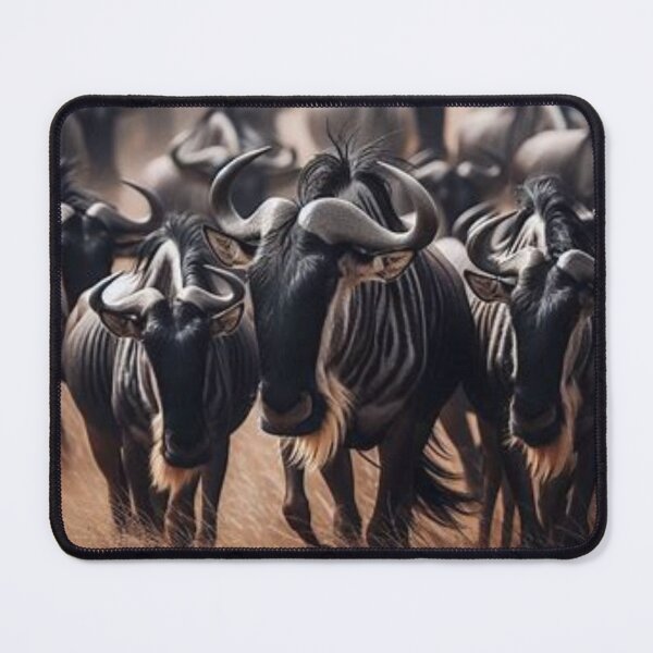 Item preview, Blue Wildebeest Migration designed and sold by BonoloStore.