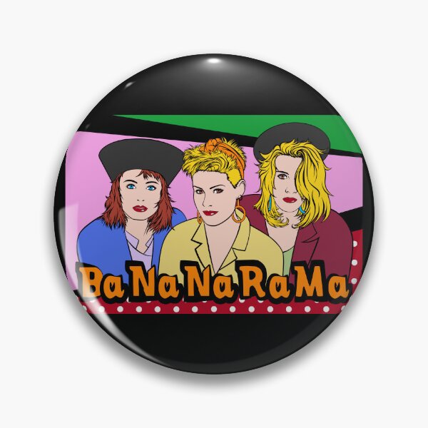 Item preview, Bananarama Cartoon PopArt Drawing designed and sold by Henrylizarraga.