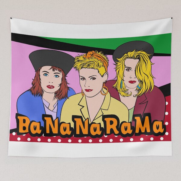 Item preview, Bananarama Cartoon PopArt Drawing designed and sold by Henrylizarraga.