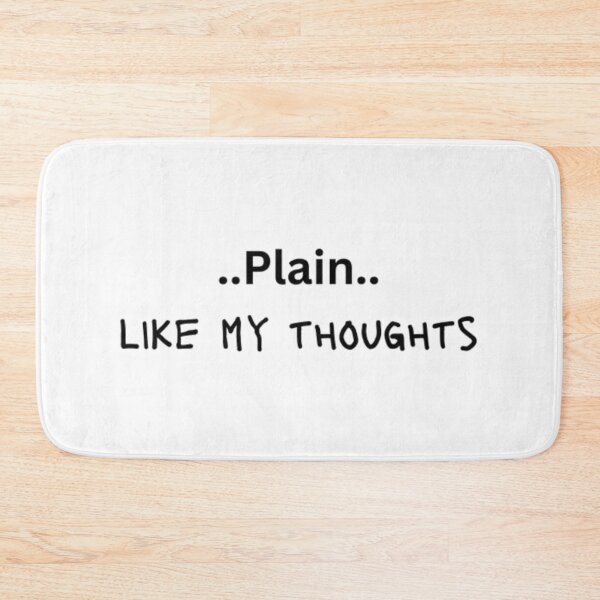 Item preview, Plain Like My Thoughts  designed and sold by Egyptics.