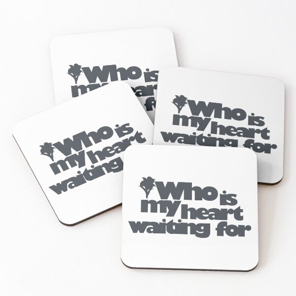 Item preview, Who is my Heart Waiting for by Jimin Single Color Version designed and sold by Khotekmei.