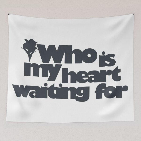 Item preview, Who is my Heart Waiting for by Jimin Single Color Version designed and sold by Khotekmei.